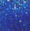 100 8mm Acrylic Faceted Sapphire